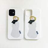 スノーマンiPhoneケース/Snowman (Matt)