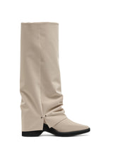 Hill Leg Warmer Long Boots ivory
