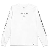 I FEAR NO EVIL LS TEE - WHITE (6635181670518)