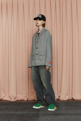 DOCKING KNIT JACKET / GREY