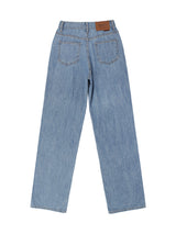 サマーワイドデニムパンツ / W1016 SUMMER WIDE DENIM PANTS_MEDIUM BLUE