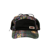パットイヤーフラップハット / BSR2223FWCP014 BR PAT EARFLAP HAT GREEN CHECK