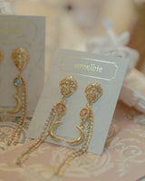 アフロディテシリーズ - アンダー ザ ムーンライトピアス / Aphrodite Series - Under the Moonlight Piercing (Peach Color)
