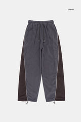 Gaia color block fleece banding pants