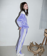 ベルベットライニングトラックパンツ/ velvet lining track pants - VIOLET (4435428474998)