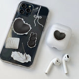 Cozy Heart AirPods Case_Matt