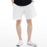 ワンタックワイドフィットショートパンツ/ONE TUCK WIDE FIT SHORT PANTS-WHITE
