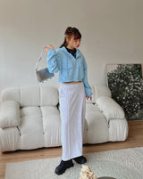 ピンタックドロングスカート / Pin-tucked Long Skirt (3color)