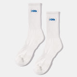 0061 OBLIQUE GLOSSY SOCKS (4576642728054)