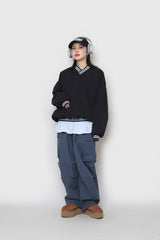 Warm-up line sweatshirt