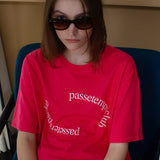 ビッグサークルロゴTシャツ / BIG CIRCLE LOGO TEE_PINK