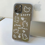 White - DDong Gangazi Phone Case 
