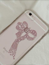 pink ribbon phone case