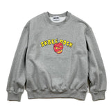 SKULL CHERRY SWEAT SHIRT GRAY (6612504281206)