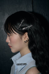 メタルロゴヘアピン / metal logo hair pin (2pcs)