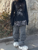 エンジェルルーズフィットニットウェア / angel loose fit knitwear