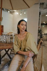 サマーサムウェアリネントップ / Summer Somewhere Linen Top