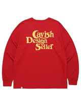 セラーロゴロングスリーブTシャツ/SELLER LOGO LS TEE RED(CV2BFUT550A)