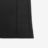 Ash long D belt skirt