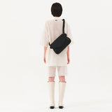 シェルクロスボディバッグ (BLACK)