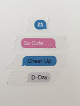 スリムメッセージマスキングテープ/Slim Message MaskingTape
