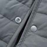 [Riversible]Fleece & Padding Vest V2 Gray (6622450614390)