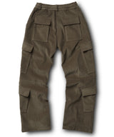 Bluesf Corduroy Cargo Pants - Brown