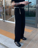 LE ブランクデニム半袖シャツ / LE Blanc Denim Short-Sleeved Shirt (Set - Up / 1 color)