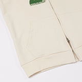 センスロゴフードジップアップ/25P SENSE LOGO HOOD ZIP UP_CREAM