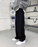 ミックスバンディングワイドデニム / TR2430 Mix Black Banding Wide Denim