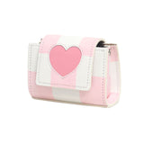 シェイプオブマイクロバッグ / 'shape of' microbag - pink check
