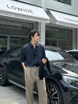 Metobio Washing Oversized Fit Shirt (6 colors)