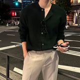 カシミアハッチラウンドカーディガン  (8カラー)