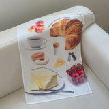 サンデーモーニング - カレッジファブリックポスター(ハンドメイド) / SUNDAY MORNING -  Collage Fabric Poster (Handmade)