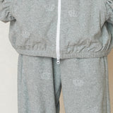 クラウンスムースバンディングパンツ/CROWN SMOOTH BANDING PANTS_GREY
