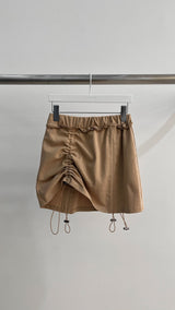 シャーリングミニスカート/SHIRRING MINI SKIRT
