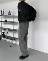 SI クロップドシャーリングアビエーションジャンパー / SI Cropped Shirring Aviation Jumper (2 colors)