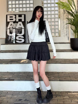 freesia shirred skirt
