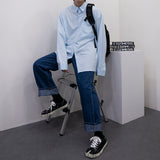 ミニマルノーエージングオーバーサイズシャツ/SI Minimal No-Aging Oversized Shirt (11 colors)