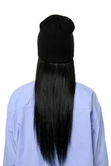 MINI RIBBON BEANIE / BLACK