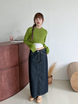 ブロッケンドウロングスカート/no.3429 Broken Dough Long Skirt
