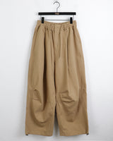 [UNISEX] Twal Balloon Pintuck Cotton Long Jogger Wide Pants