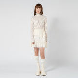 RIBBON HIGH-NECK T-SHIRT_CREAM