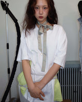 COLOR BLOCK V-NECK T-SHIRT