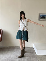 モンニーサマーエンボススリーピースショーツ / Mongni summer embossed three-piece shorts