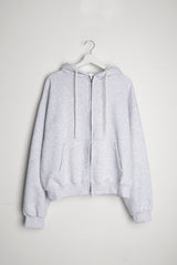 KEVIN OVER-FIT HOOD ZIP-UP