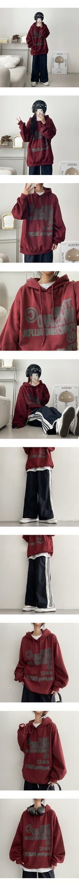 Lar Banding Track Line Wide Pants