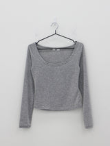 ベースディープUネックTシャツ/Basez Deep U Neck T-shirt (4color)