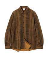 セーライン コットン シャツ S102 / Saline Cotton Shirt S102 Cashew Brown