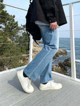ブラッシュセミデニムパンツ/BRUSH SEMI DENIM PANTS(4COLOR)